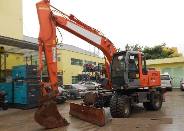 Hitachi ZX130 Wheel Excavator