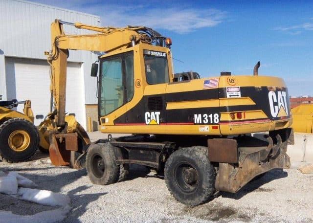 CAT M318 Year: 1998 Wheeled Excavator, photo 5