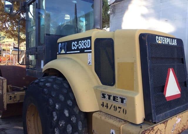 CAT CS583D Compactor, Year: 1999, photo 3