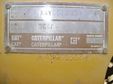CAT 966F-I Wheel Loader, photo 2