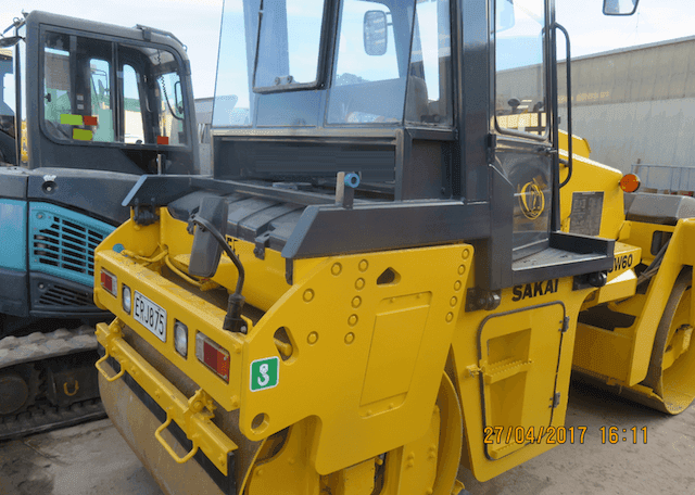 Sakai SW651 Tandem Roller, photo 3