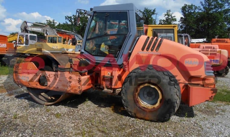 Hamm 3412HT Single Drum Compactor Year: 2002