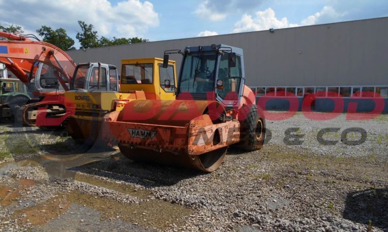 Hamm 3412HT Single Drum Compactor Year: 2002, photo 2