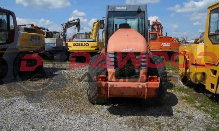 Hamm 3412HT Single Drum Compactor Year: 2002, photo 3