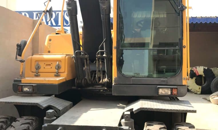 Volvo E145BW Wheeled Excavator Year 2006