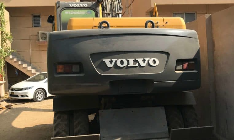 Volvo E145BW Wheeled Excavator Year 2006, photo 9