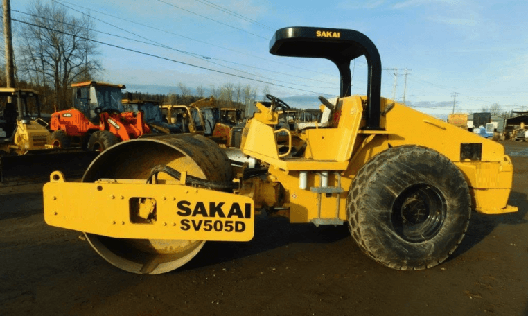 Sakai SV505D, Year: 2004 Single Drum Compactor