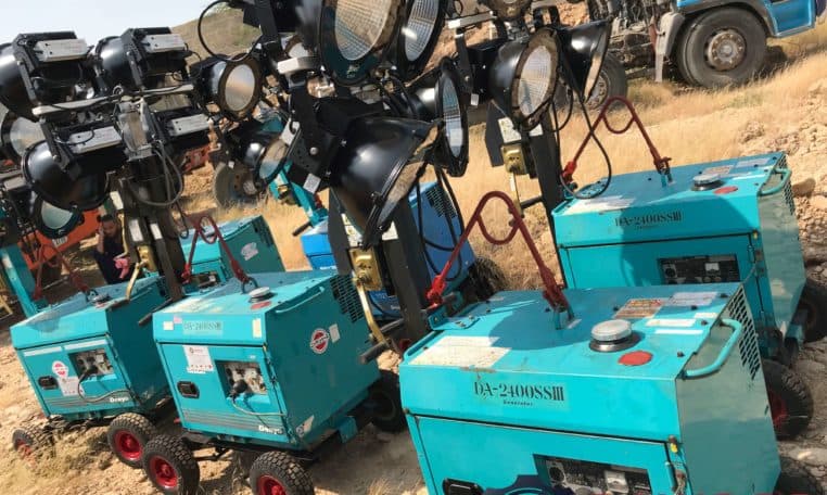 Used Denyo Light Towers with Brand New LEDs - Available