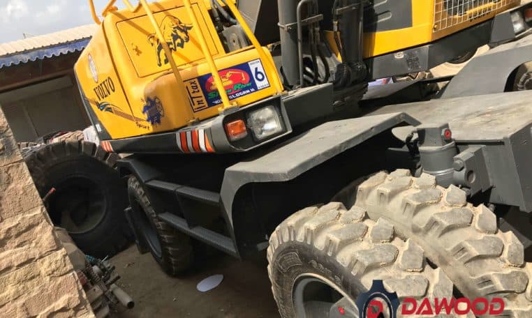 Samsung MX135WS Wheel Excavator, Year: 2000 (comes with Volvo Tag), photo 2