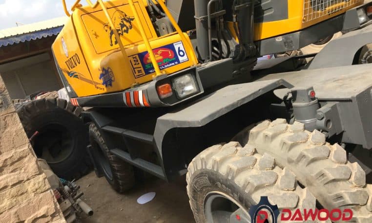 Samsung MX135WS Wheel Excavator, Year: 2000 (comes with Volvo Tag), photo 6