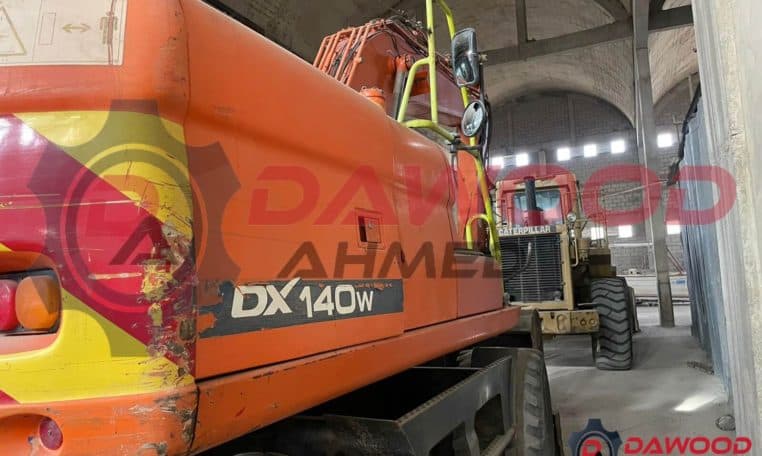 Doosan DX140W Wheeled Excavator Year: 2011 - Good working condition, photo 4