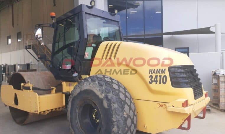 Used Hamm 3410 Road Roller Year: 2008 with Cabin