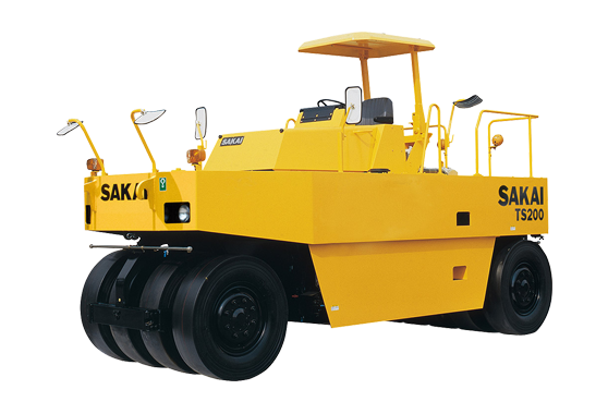 Brand New Sakai TS200/T2 Pneumatic Tire Rollers