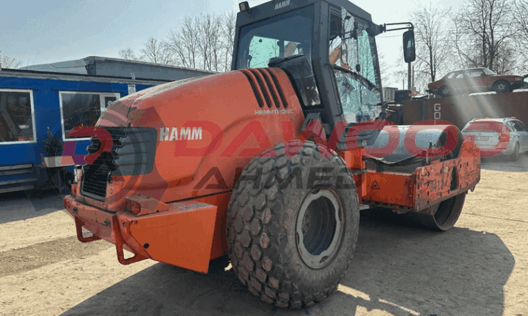 Hamm 3412 Used Road Roller – 12 Ton Compactor with Cabin