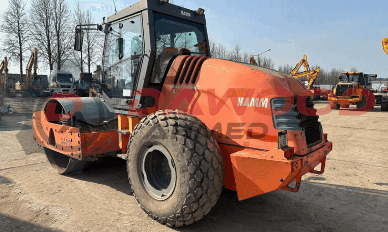 Hamm 3412 Used Road Roller – 12 Ton Compactor with Cabin, photo 7