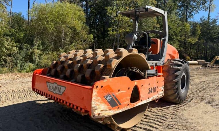 Used Hamm 3410P Vibration Roller for Sale | Good Condition