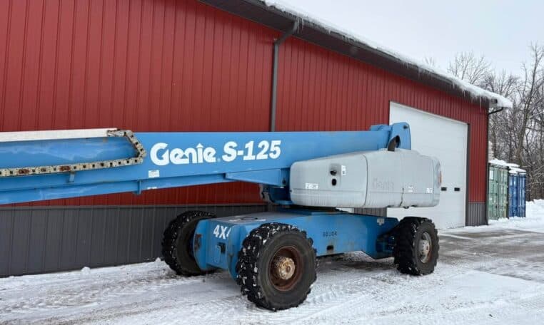 Used Genie S-125 Boom Lift 2001 Model Available for Sale
