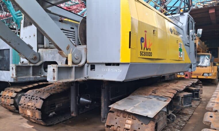 Sumitomo SC800DD-2 Year: 1999 Crawler Crane 80 Tons, photo 8