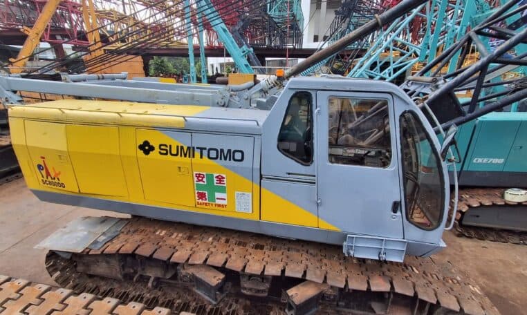 Sumitomo SC800DD-2 Year: 1999 Crawler Crane 80 Tons